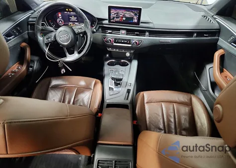 2017 Audi A4 Premium Plus z USA, uszkodzony, nr VIN WAUENAF43HN048501